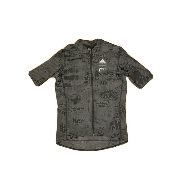 Adidas Parley Cycling Jersey Gray HI5669 Men’s Size Medium